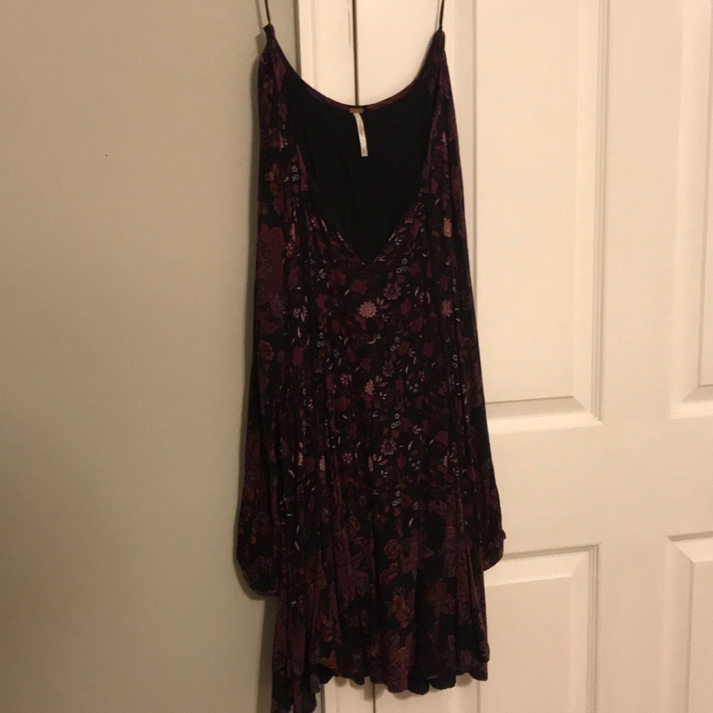 Free people embroidered long sleeve dress